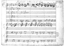 Partition complète, Torbido intorno al core, Aria, e minor, Porpora, Nicola Antonio
