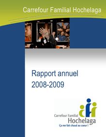 Rapport annuel 2008-2009