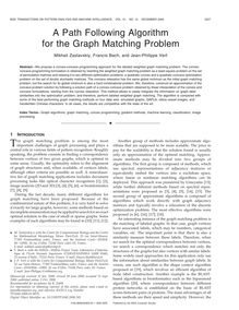 A Path Following Algorithm for the Graph Matching Problem