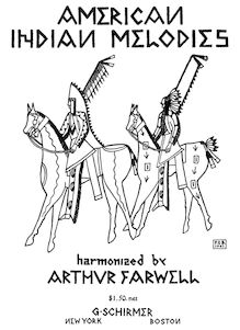 Partition complète (avec cover page et introduction), American Indian Melodies