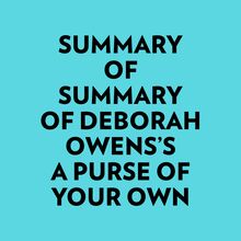 Summary of Deborah Owens s A Purse of Your Own