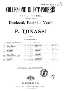 Partition Potpourri No.2, Pot-Pourris on Verdi s  Nabucodonosor 