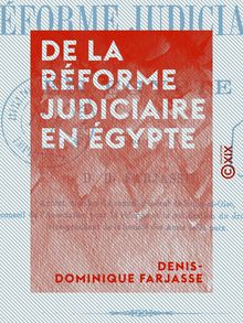 De la réforme judiciaire en Égypte