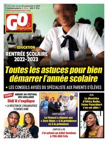 GO Magazine n°936 - du 14 au 20 septembre 2022