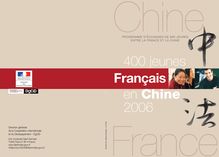 Français en Chine 2006 400 jeunes