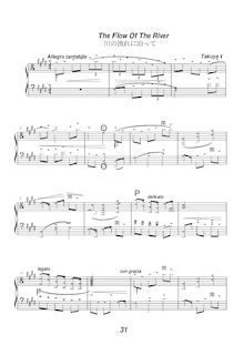 Partition mov.6,  River (piano), Tamai, Kiyosul