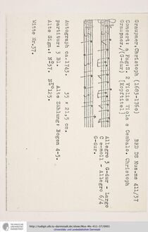 Partition complète, basson Concerto en G major, GWV 328, G major