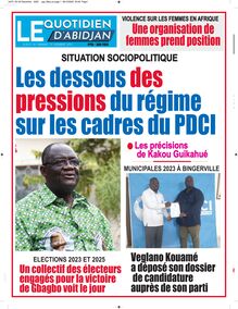 Le Quotidien d Abidjan n°4273 - du vendredi 30 décembre 2022