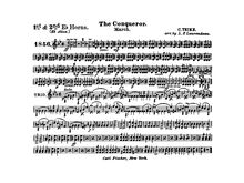 Partition cor 1/2 (E♭), Graf Zeppelin, The Conqueror, Teike, Carl