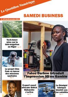 Le Quotidien Numérique d’Afrique n°1775 - du samedi 06 novembre 2021
