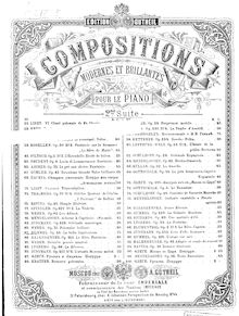 Partition complète, La bella Capricciosa Op.55, Hummel, Johann Nepomuk