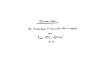 Partition complète, Marienlob, Op.28, Fuchs-Schönbach, Ernst