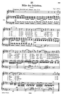 Partition complète (filter), Nähe des Geliebten, D.162 (Op.5 No.2)
