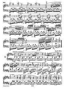 7 pages de Partition complète - Chopin, Frédéric par Frédéric Chopin
