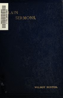 The tree of life : plain sermons on the fruits of the spirit