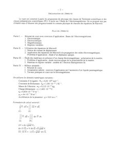 Agregint composition de physique 1997 phys