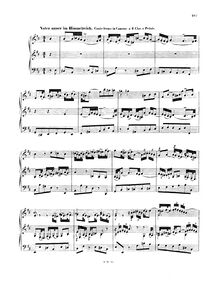 Partition Vater unser im Himmelreich (BWV 682), choral préludes