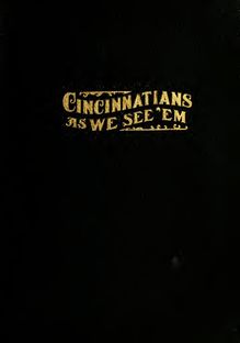 A gallery of pen sketches in black and white of "Cincinnatians as we see  em"