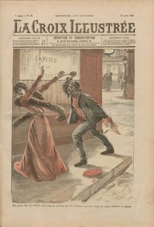 LA CROIX ILLUSTREE  numéro 265 du 21 janvier 1906