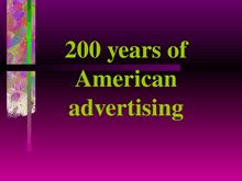 American advertising