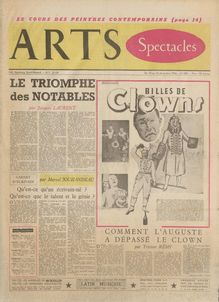 ARTS N° 598 du 19 décembre 1956