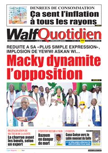 Walf Quotidien n° 9410 - du 11/08/2023