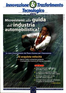 Innovazione & Trasferimento Tecnologico 4/99. Microsistemi: alla guida dell'industria automobilistica?