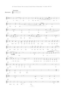 Partition Ch. 1: Soprano , partie, Musikalische Exequien, Op.7, SWV 279-281 par Heinrich Schütz