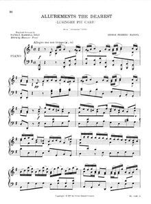 Partition complète, Alessandro, HWV 21, Handel, George Frideric