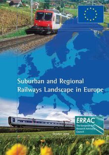 Suburban and regional railways landscape in Europe.