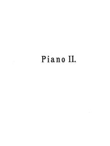 Partition Piano 2, Bal Costume, Op.103, Suite Morceaux Caracteristiques for Piano Four-Hands par Anton Rubinstein