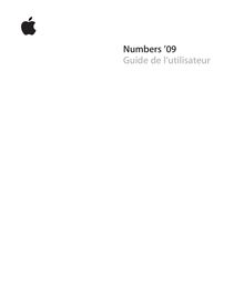 Numbers ’09 - Guide de l’utilisateur