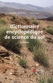 Dictionnaire encyclopédique de science du sol
