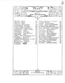 Partition , Solitude, À la brume, Op.23, Въ Сумеркaхъ, Rebikov, Vladimir