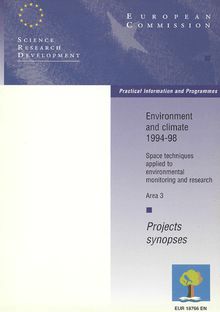 Space techniques applied to environmental monitoring and research