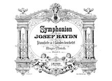 Partition complète, Symphony No.6, en G major “Paukenschlag”, Sinfonia No.94, “Surprise” par Joseph Haydn