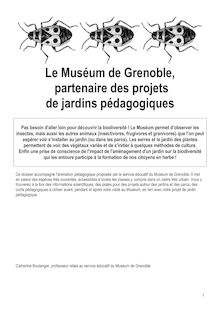 Le Muséum de Grenoble, partenaire des projets de jardins ...
