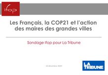 Présentation sondage COP21 La Tribune