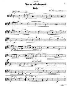 Partition viole de gambe, 2 Kanons und Fuges, A major, F major, Steinkauler, Walter