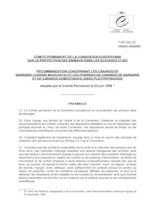 T-AP (95) 20 version adoptée COMITE PERMANENT DE LA CONVENTION ...
