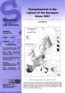 Unemployment in the regions of the European Union 2001