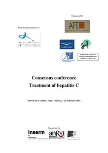 Traitement de l hépatite C - Hepatitis C - Treatment - Guidelines 2002