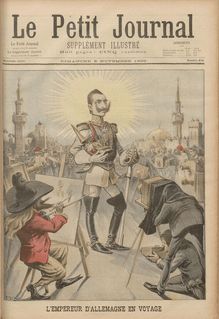 LE PETIT JOURNAL SUPPLEMENT ILLUSTRE  N° 416 du 06 novembre 1898