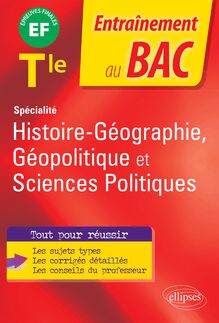 Spécialité Histoire-géographie, géopolitique et sciences politiques - Terminale : Épreuve finale