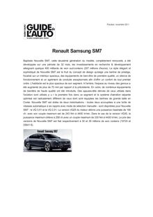 Renault Samsung SM7