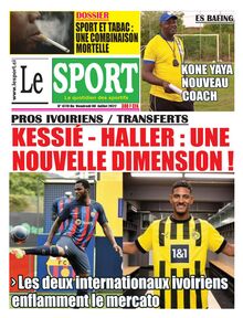 Le Sport n°4778 - Du vendredi 8 juillet 2022