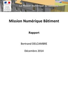 Le rapport de Bertrand Delcambr remis à la ministre Sylvia Pinel