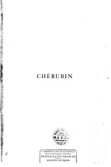 Partition complète, Chérubin, Comédie chantée en trois actes, Massenet, Jules