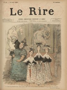 LE RIRE  numéro 40 du 10 août 1895
