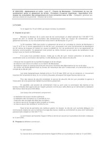 SEANCE:Conseil de Communauté du 04/05/2000 # Chemin de Montauban ...